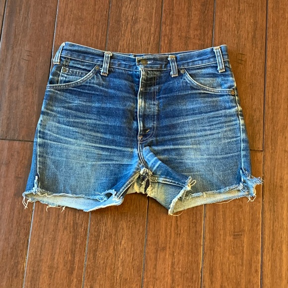 Vintage Levi’s Orange Tab Cutoff Shorts - Picture 1 of 7